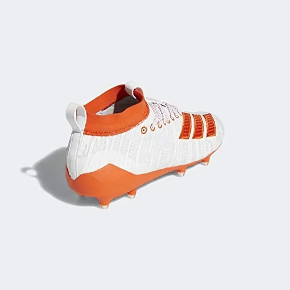ADIDAS ADIZERO 8.0 CLEATS MEN'S, WHITE, SIZE 15